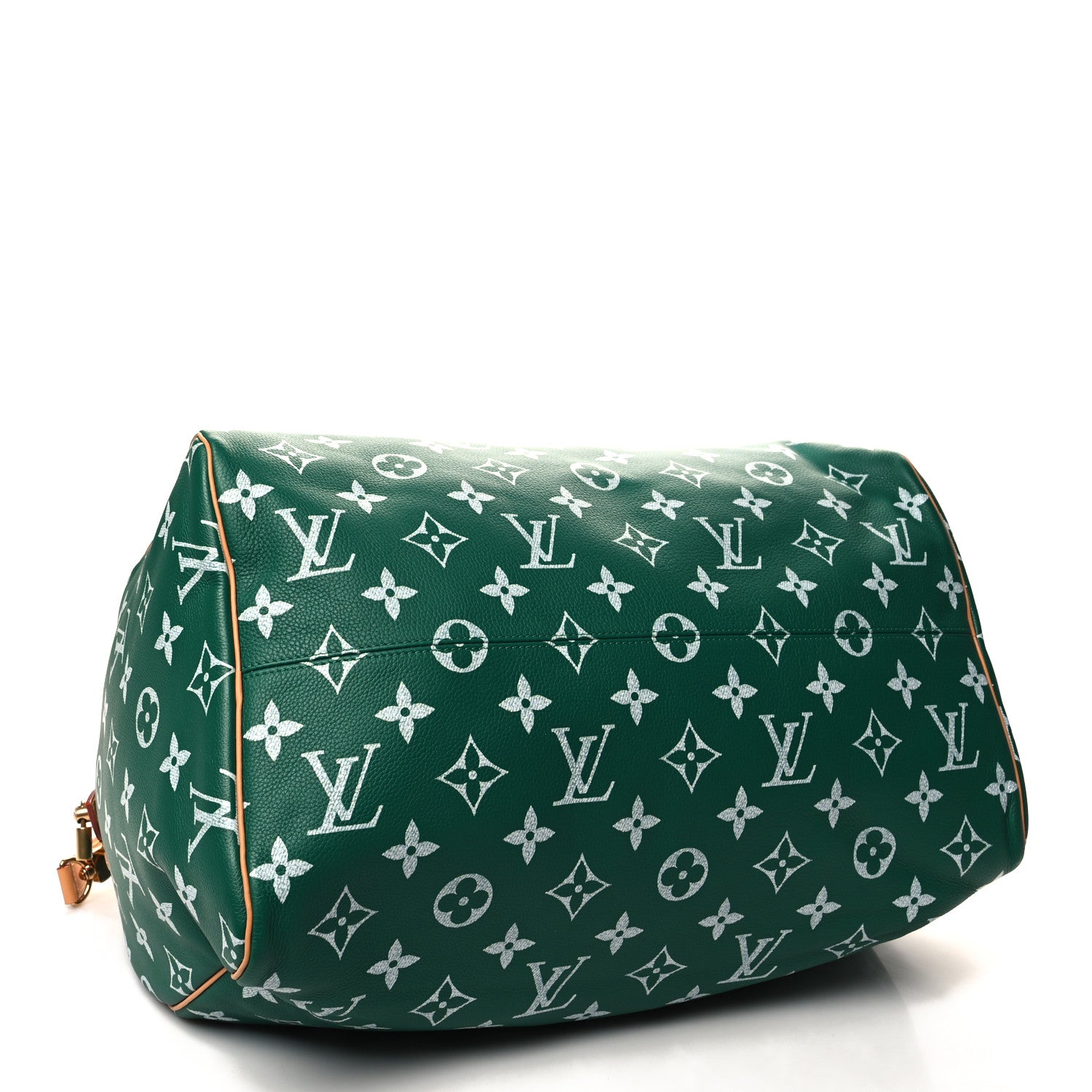 Louis Vuitton Calfskin Monogram Speedy P9 Bandouliere 50 Green 3 of 12
