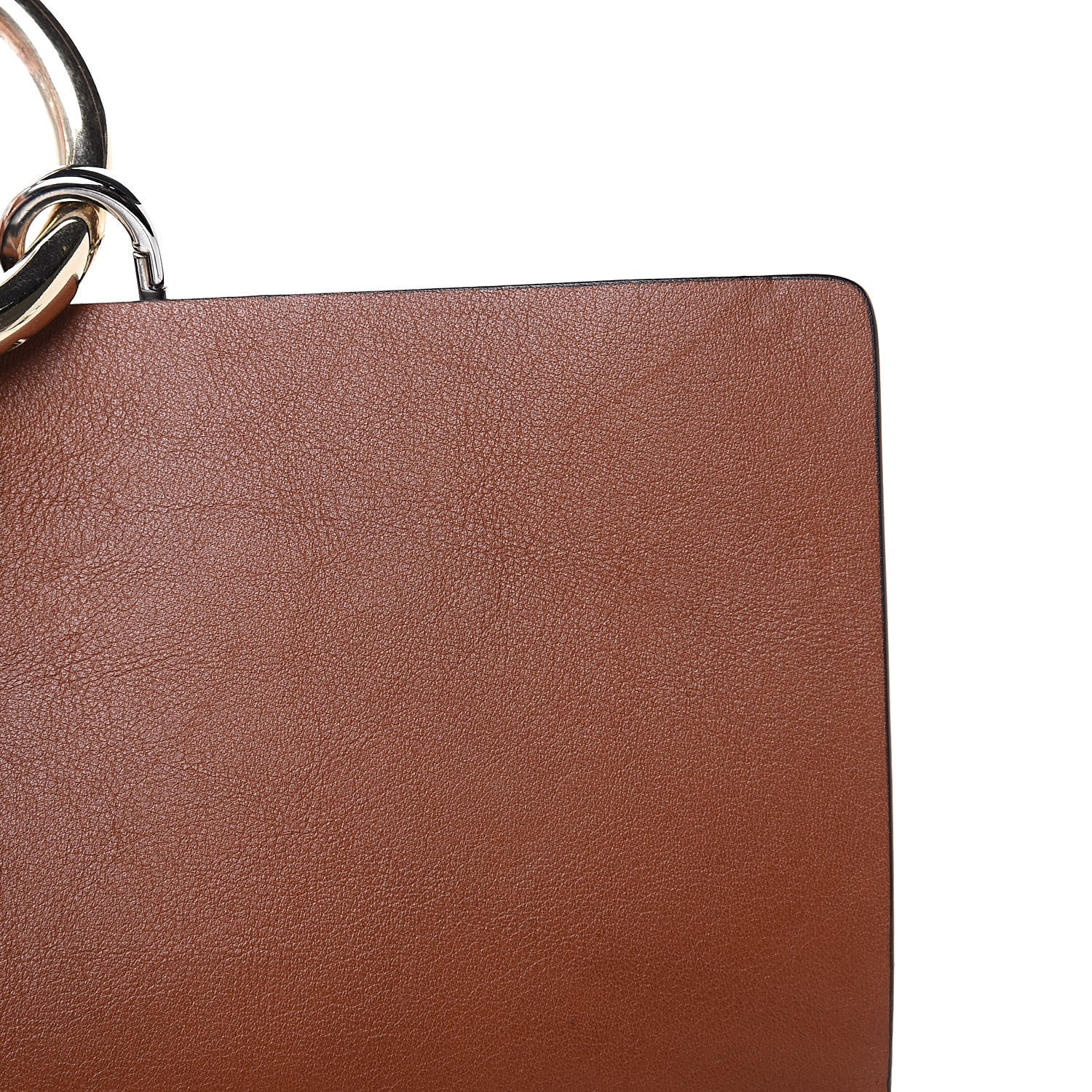 Chloe Suede Calfskin Medium Faye Shoulder Bag Tobacco 9 of 14