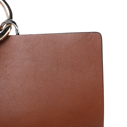 Chloe Suede Calfskin Medium Faye Shoulder Bag Tobacco 9 of 14
