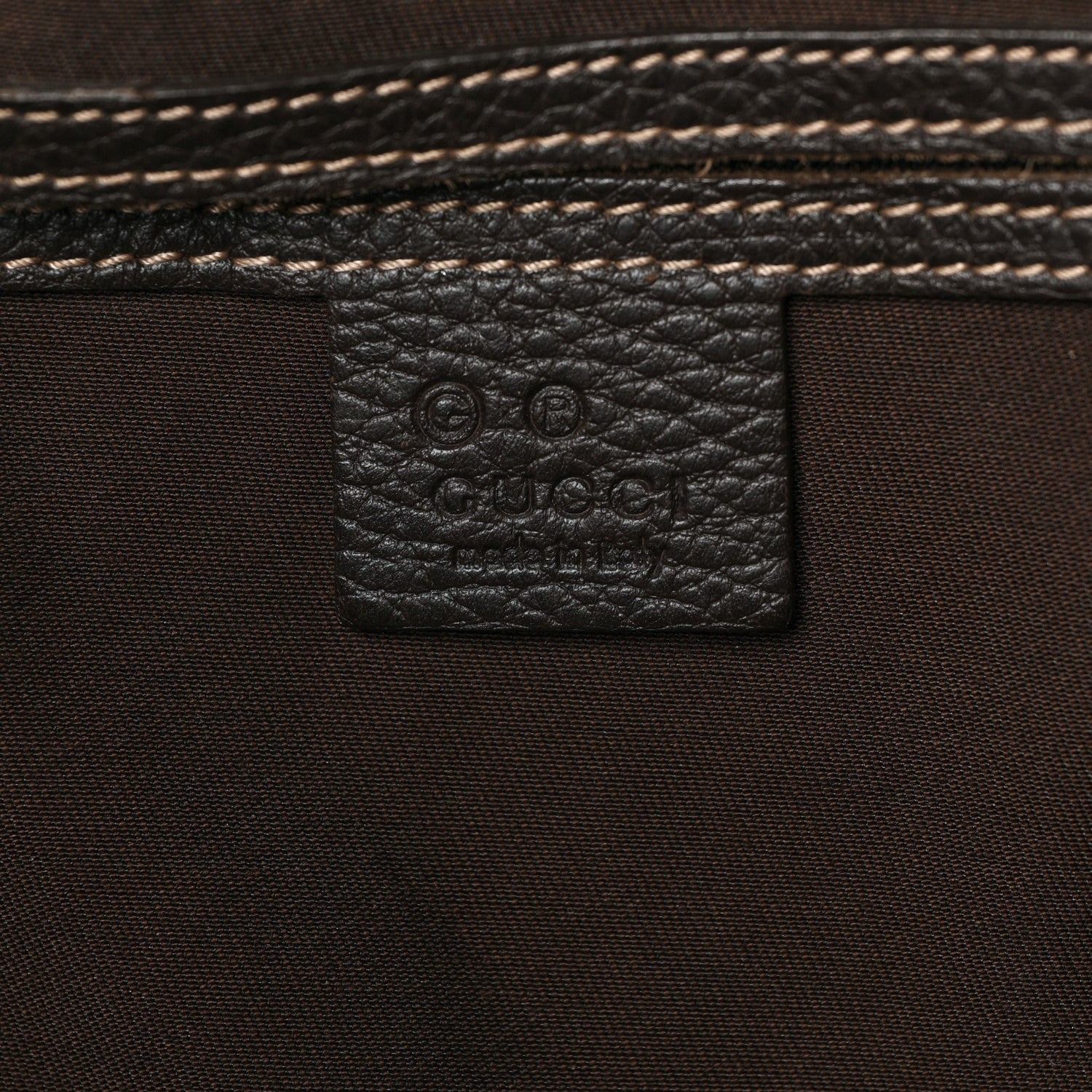 Gucci Crystal Monogram Dollar Calfskin Medium Joy Shoulder Bag Beige Ebony Testa Di Moro 6 of 10