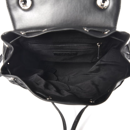 Chanel Calfskin Chevron Quilted Small Urban Spirit Backpack Black 5 of 8