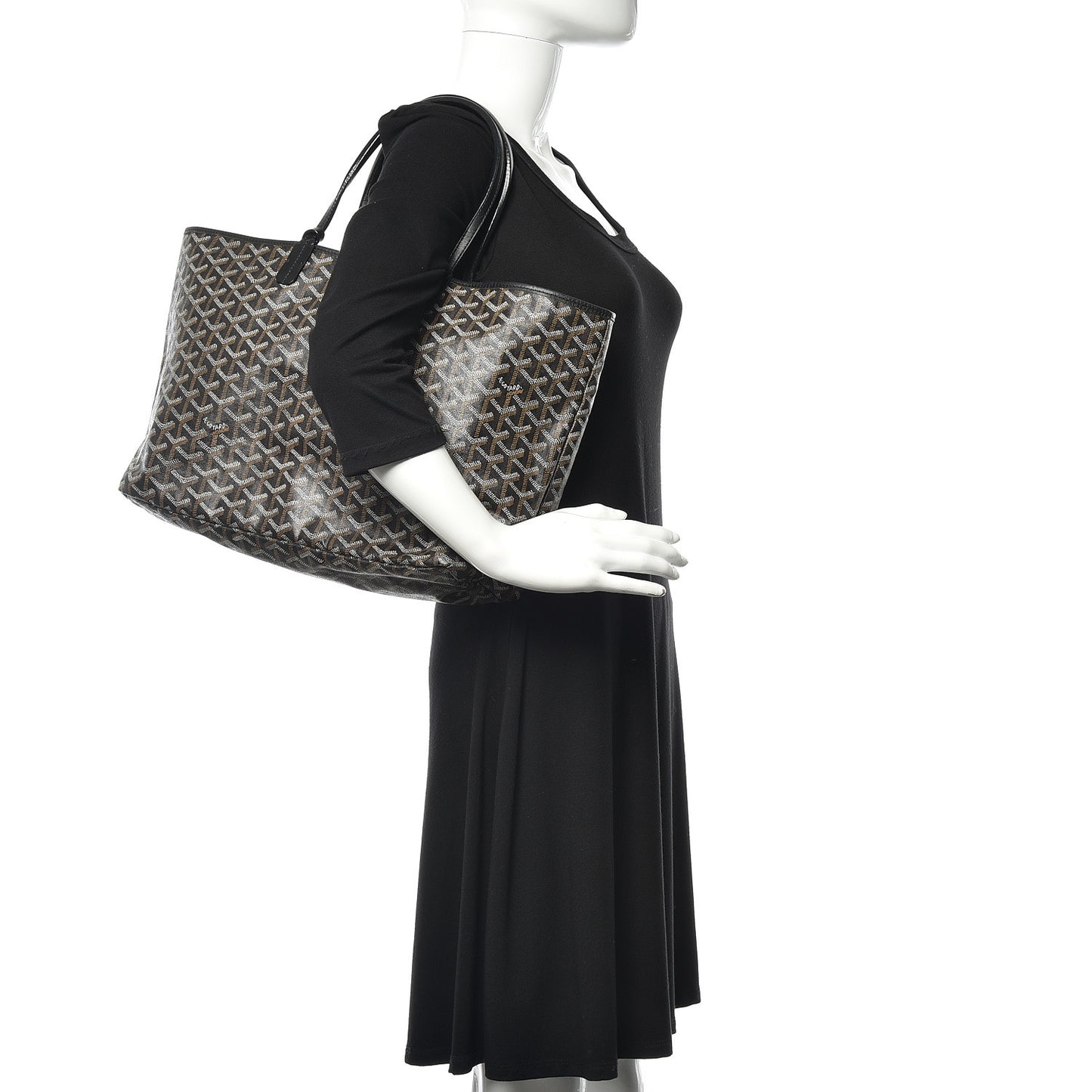 Goyardine Saint Louis PM Black