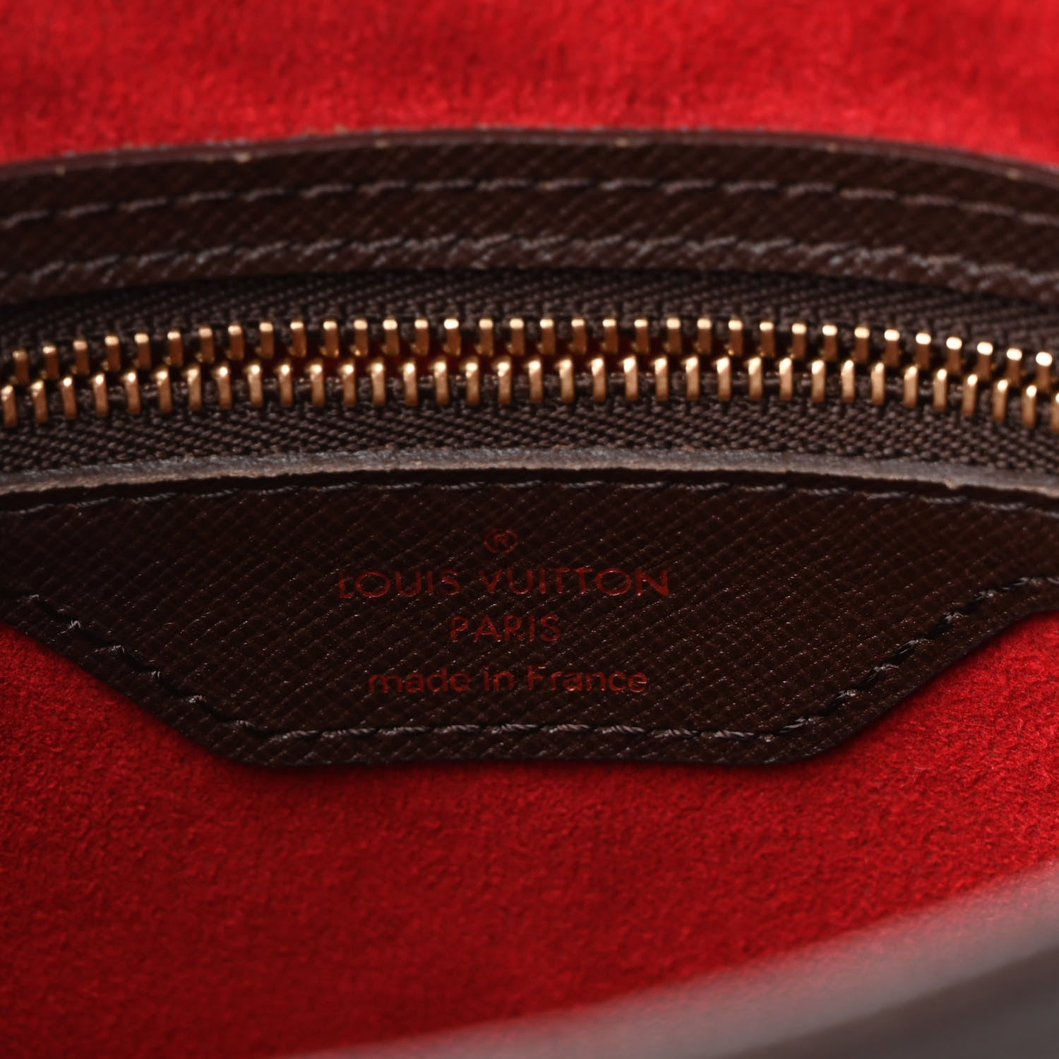 Louis Vuitton Damier Ebene Marais Bucket 23 6 of 9