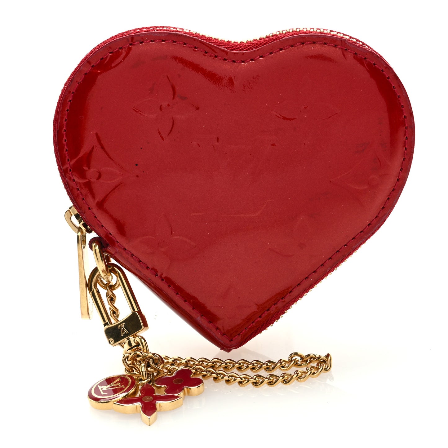 Vernis Coeur Heart Coin Purse Pomme D'Amour