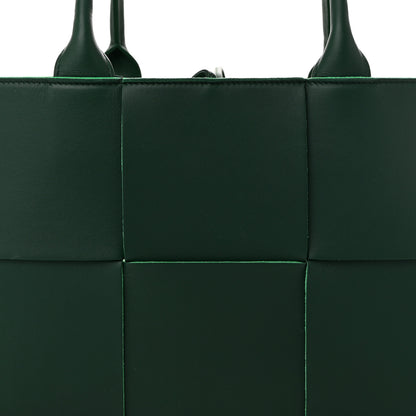 Bottega Veneta Calfskin Maxi Intrecciato Small Arco Tote Raintree 8 of 10