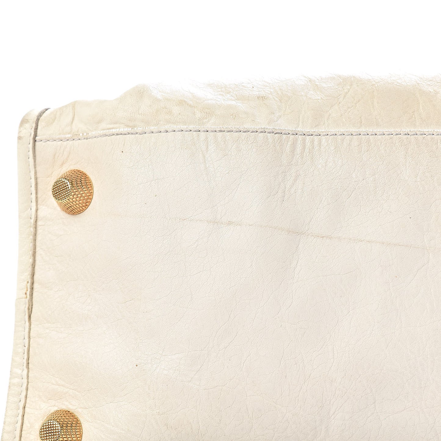Agneau Giant 21 Gold Hardware Work Natural