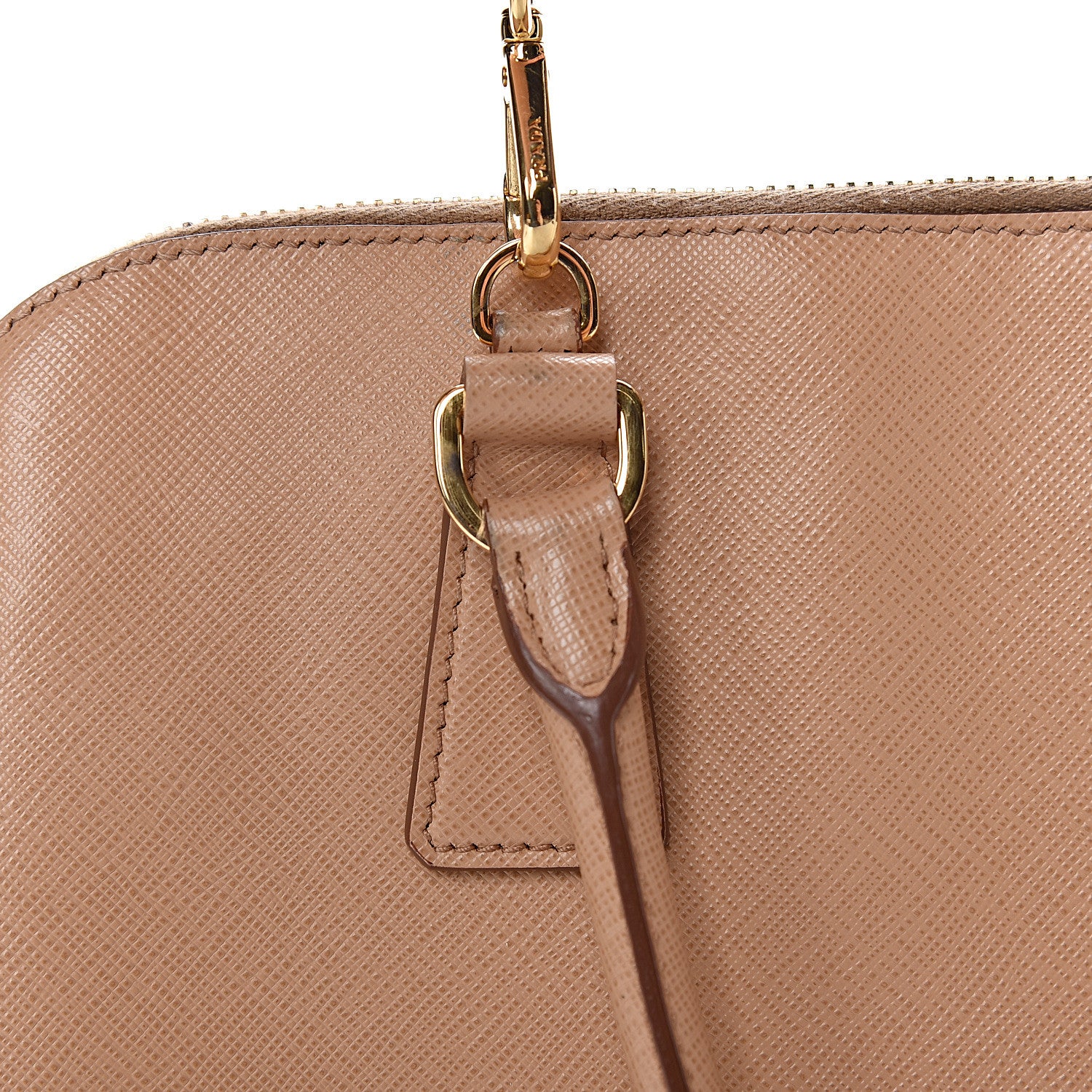 Prada Saffiano Lux Medium Promenade Tote Noisette 14 of 19