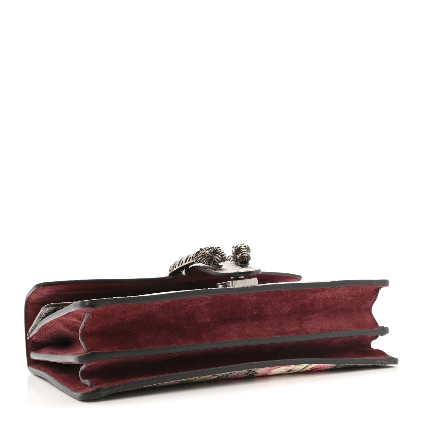 GG Supreme Monogram Blooms Small Dionysus Shoulder Bag Beige Multicolor Dry Rose