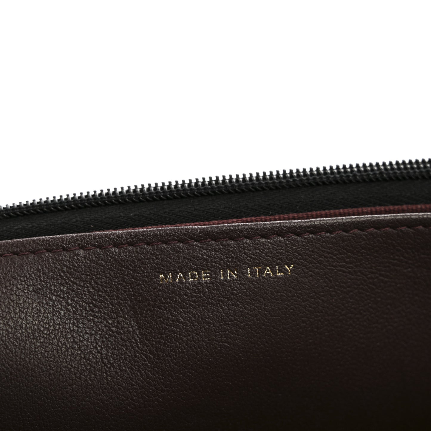 Lambskin Quilted Wallet On Chain WOC Black