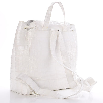 Nancy Gonzalez Crocodile Backpack White 3 of 14