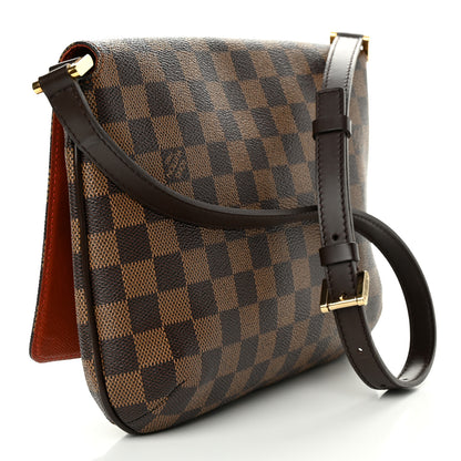 Louis Vuitton Damier Ebene Musette Tango 3 of 13
