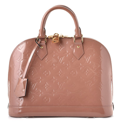Louis Vuitton Vernis Alma PM Rose Velours 1 of 7