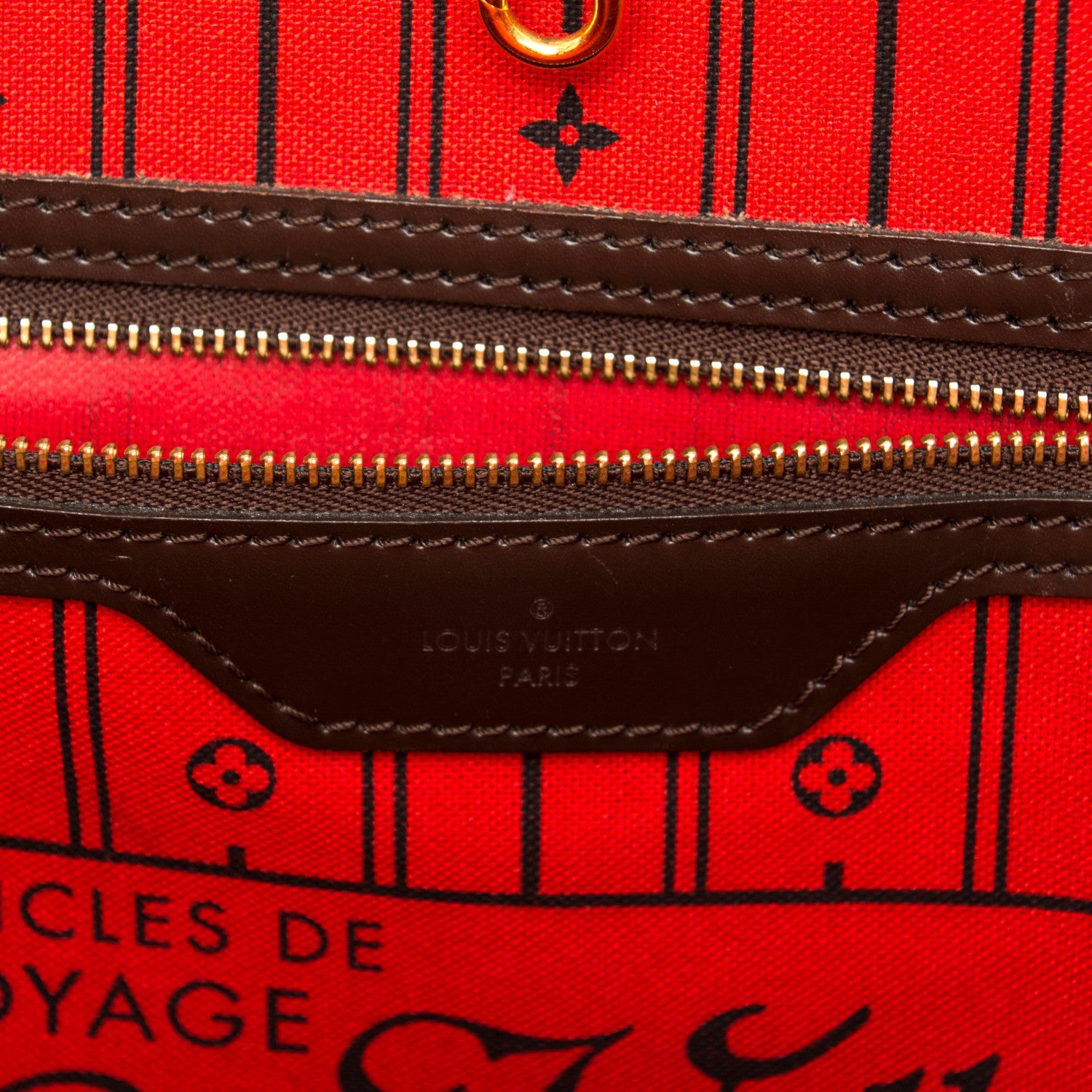 Louis Vuitton Damier Ebene Neverfull GM 6 of 9
