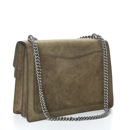 Gucci Suede Medium Dionysus Shoulder Bag Taupe 3 of 11
