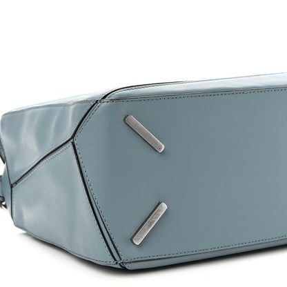 Loewe Calfskin Medium Puzzle Bag Stone Blue 8 of 11