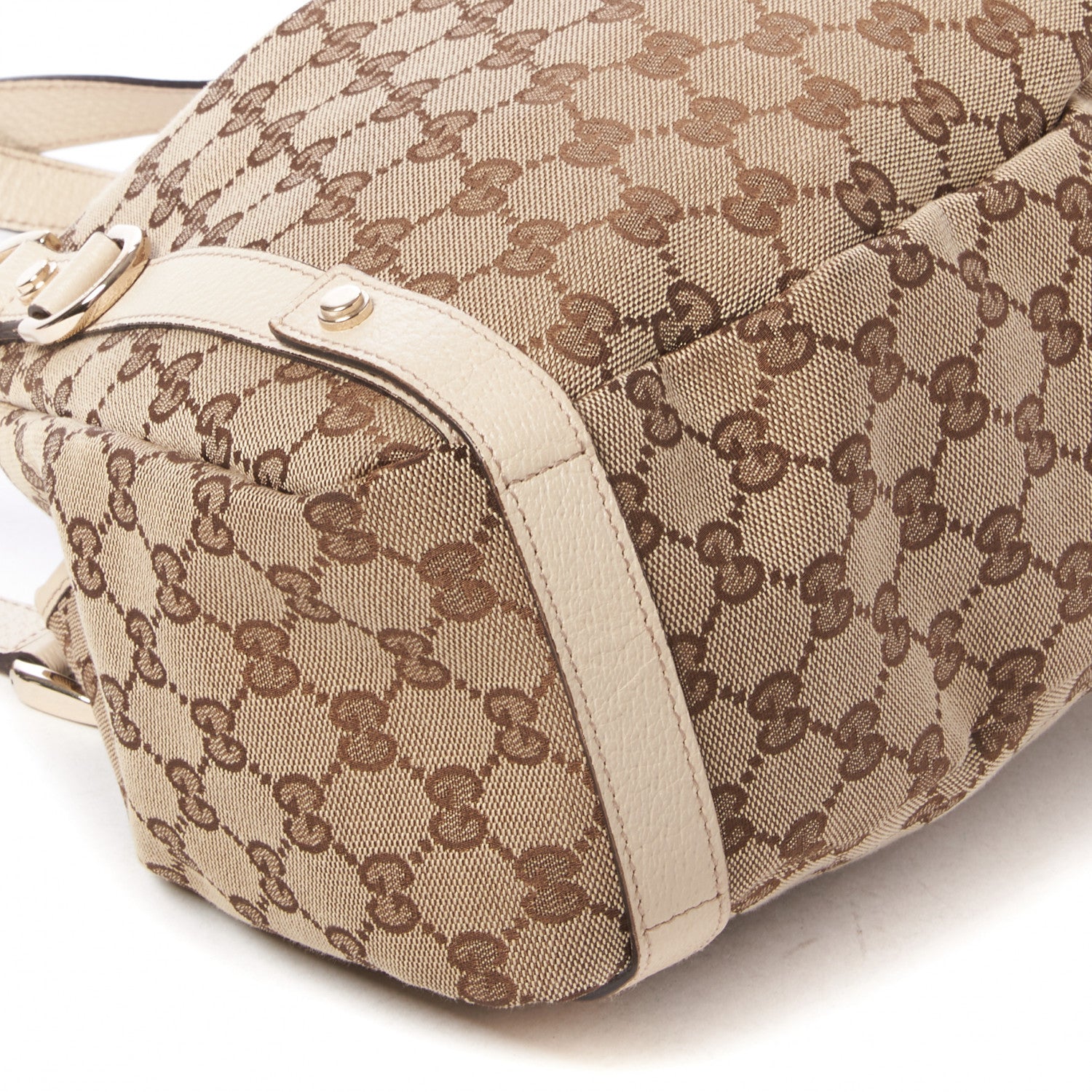 Gucci Monogram Medium Abbey Shoulder Bag Off White 6 of 7