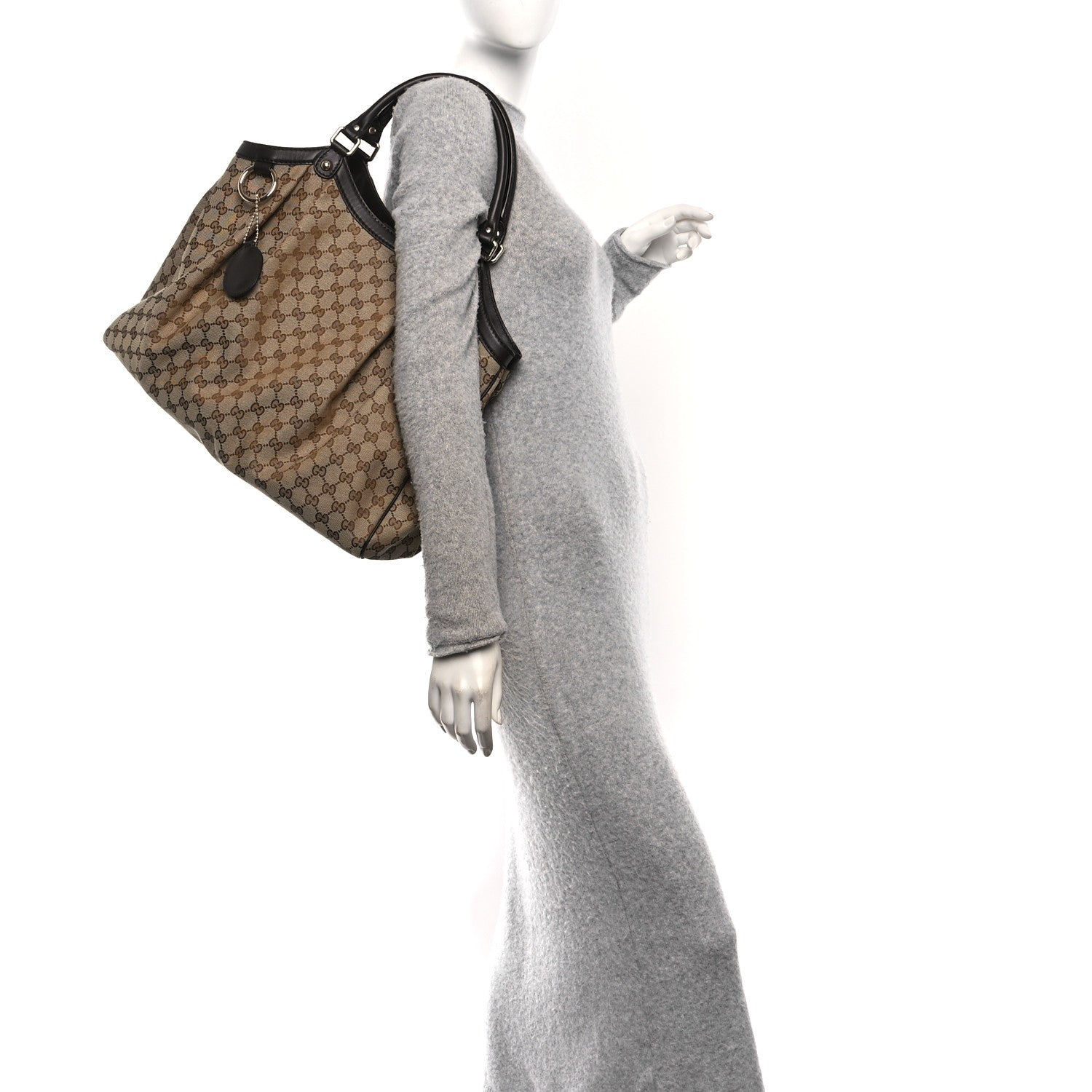 Gucci Monogram Large Sukey Tote Dark Brown 1863393 – FASHIONPHILE
