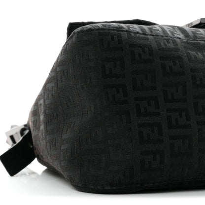Fendi Zucchino Mama Baguette Black 15 of 19