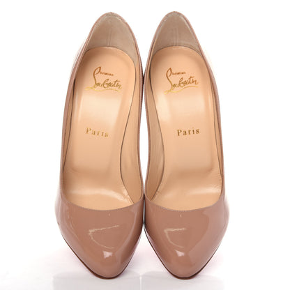 Christian Louboutin Patent Decollete 868 100 Pumps 37 Nude 5 of 10