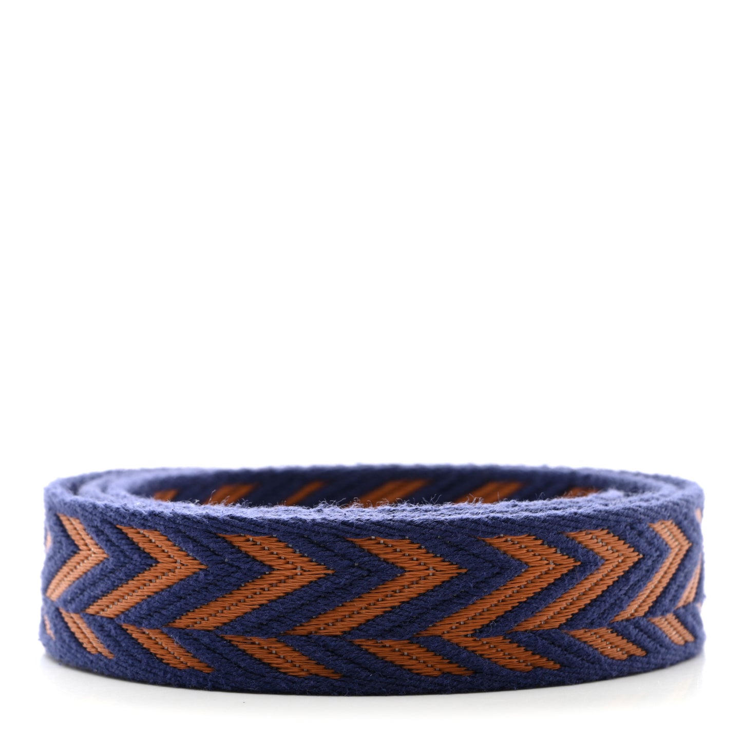 Toile Swift 25mm Sangle ZigZag Shoulder Strap Bleu Encre Gold