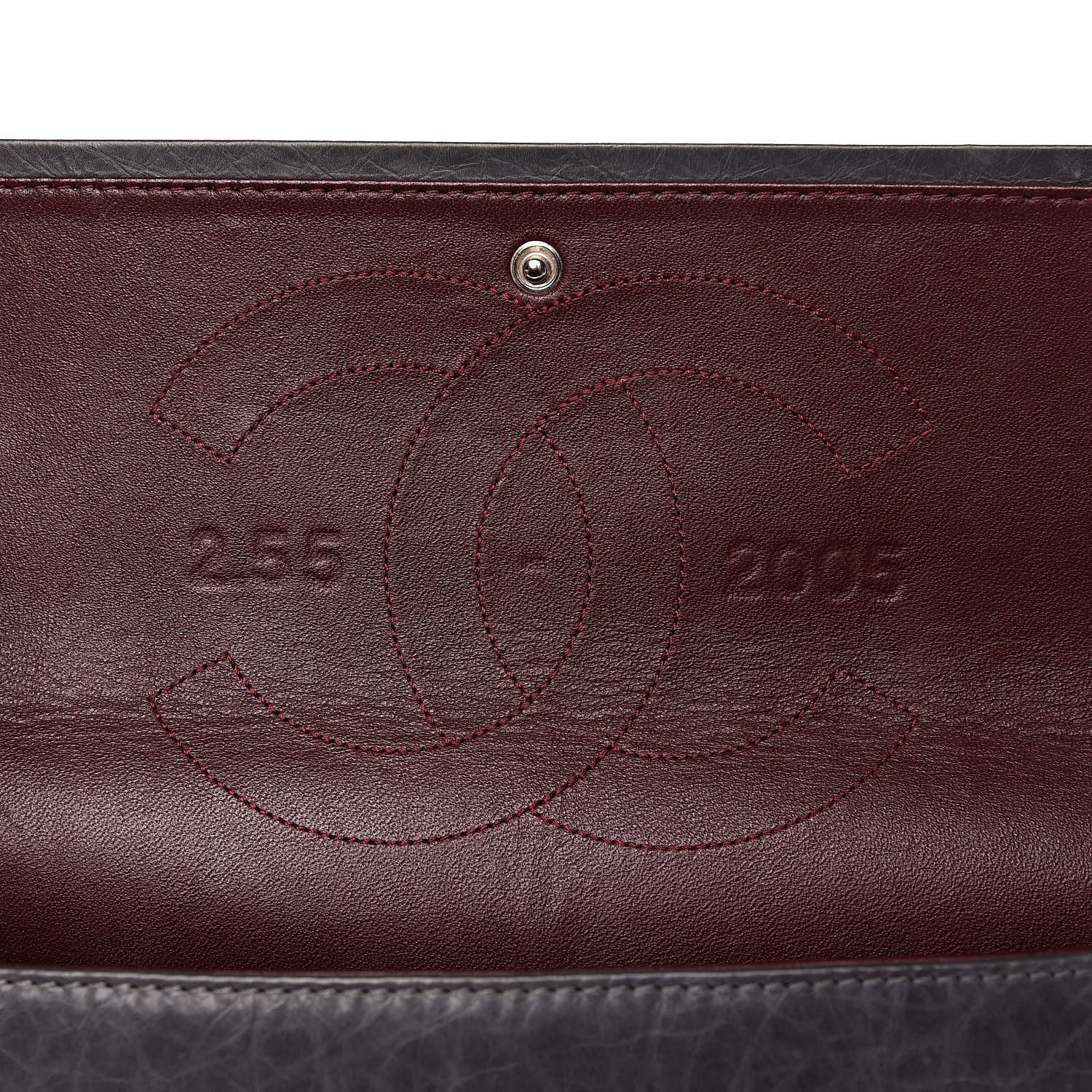 Chanel Aged Calfskin Quilted 50th Anniversary 2.55 Reissue 227 Flap Grey 9 of 14