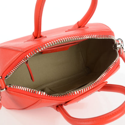 Givenchy Sugar Goatskin Mini Antigona Burnt Orange 6 of 10