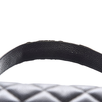 Chanel Caviar Quilted Jumbo Kelly Flap Black 11 of 16
