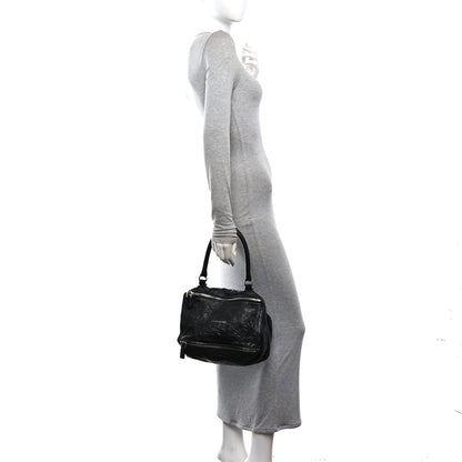 Givenchy Tumbled Sheepskin Small Pandora Black 2 of 10