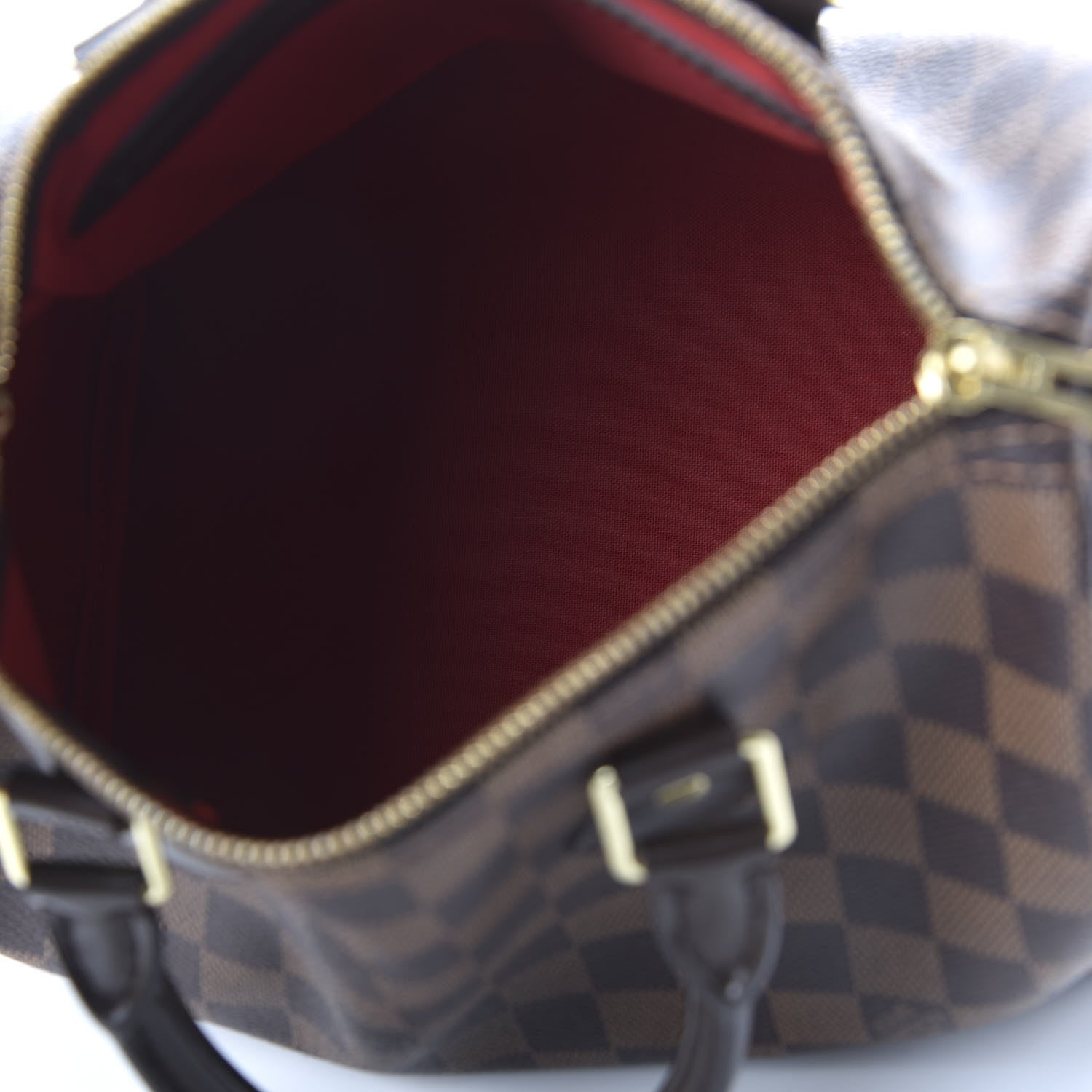 Louis Vuitton Damier Ebene Speedy Bandouliere 25 5 of 10