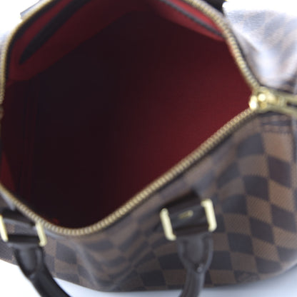 Louis Vuitton Damier Ebene Speedy Bandouliere 25 5 of 10