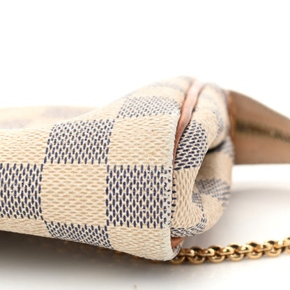 Louis Vuitton Damier Azur Eva Clutch 10 of 11