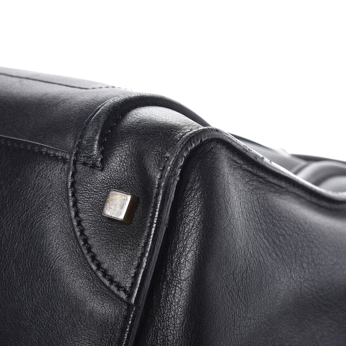 Smooth Calfskin Mini Luggage Black