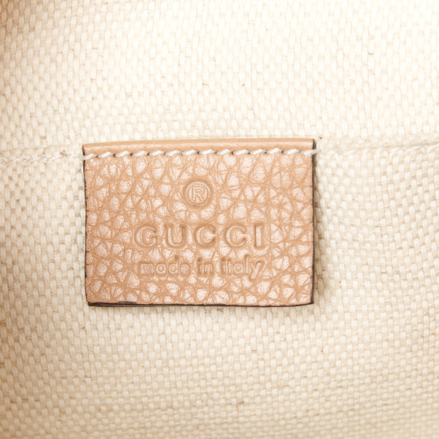 Gucci Pebbled Calfskin Small Soho Disco Bag Rose Beige 6 of 11