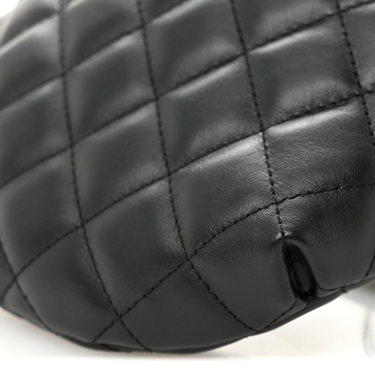 Chanel Calfskin Quilted Waist Belt Bag Black 10 of 10