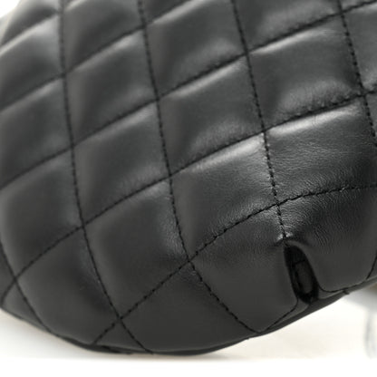Chanel Calfskin Quilted Waist Belt Bag Black 10 of 10