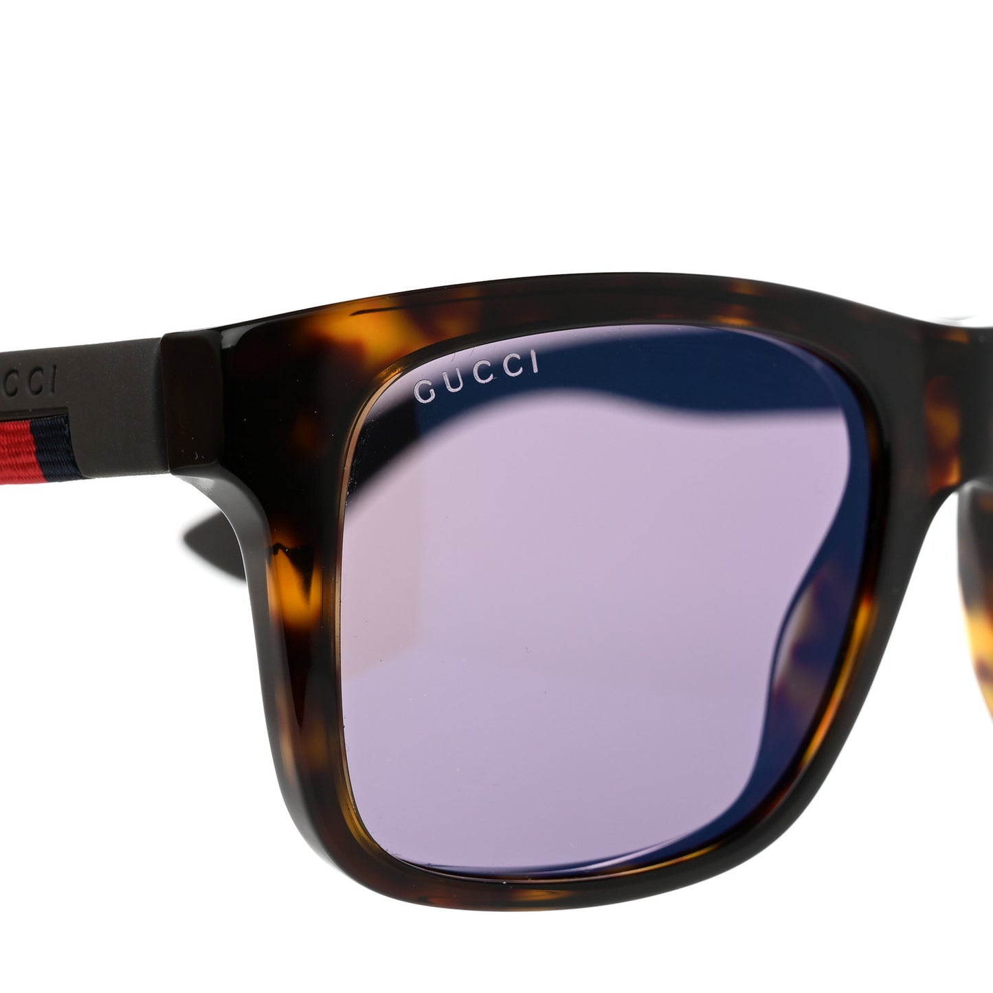 Web Square Frame Sunglasses GG0008S Tortoise