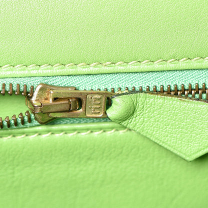 Hermes Veau Gulliver Kelly Retourne 32 Vert Cru 12 of 46