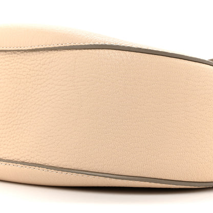 Chloe Grained Lambskin Mini Drew Shoulder Bag Abstract White 8 of 14