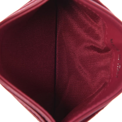 Chanel Patent Quilted Brilliant Card Holder Pink 5 of 8