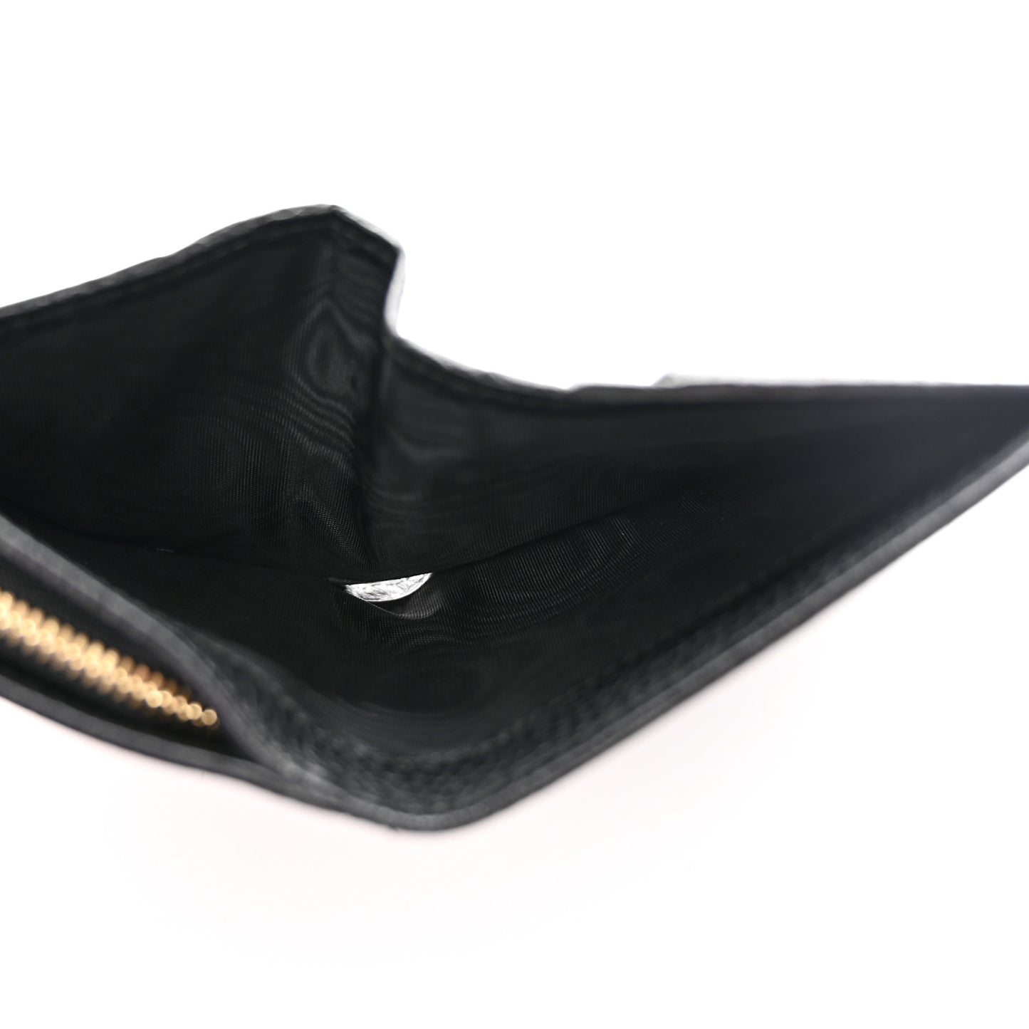 Dollar Calfskin GG Marmont French Wallet Black