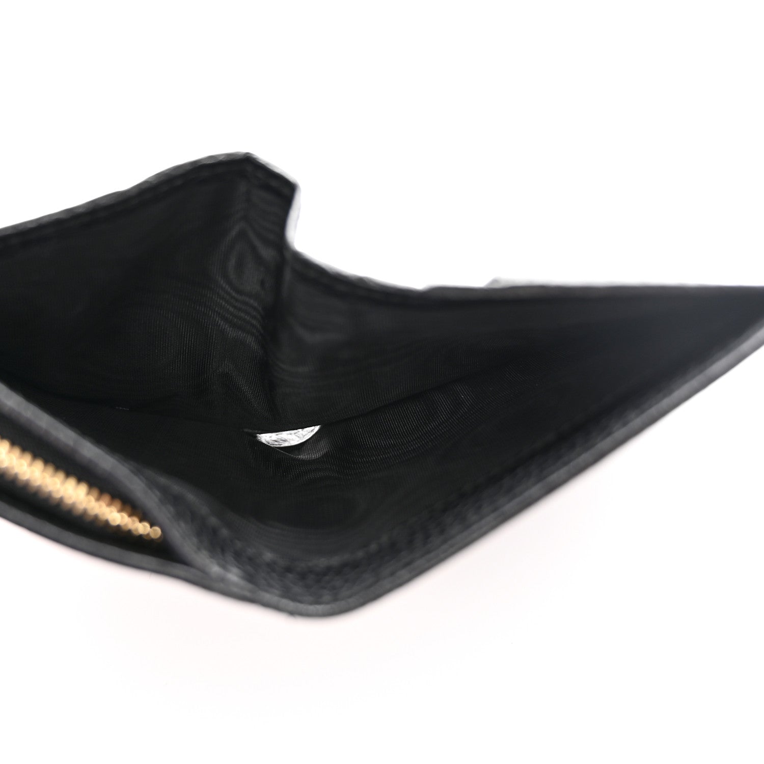 Gucci Dollar Calfskin GG Marmont French Wallet Black 7 of 10