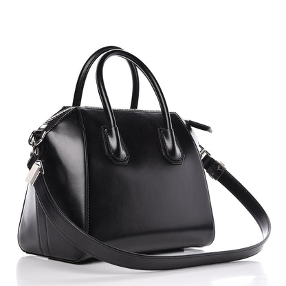 Givenchy Shiny Lord Calfskin Small Antigona Black 3 of 26