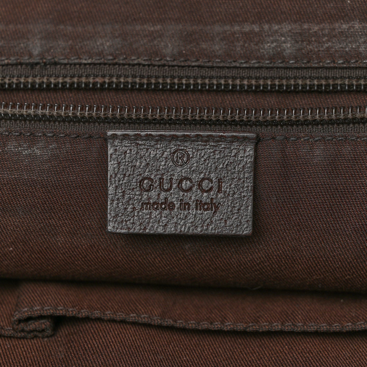 Monogram Web Medium Flap Messenger Beige Dark Brown