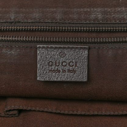 Gucci Monogram Web Medium Flap Messenger Beige Dark Brown 6 of 16