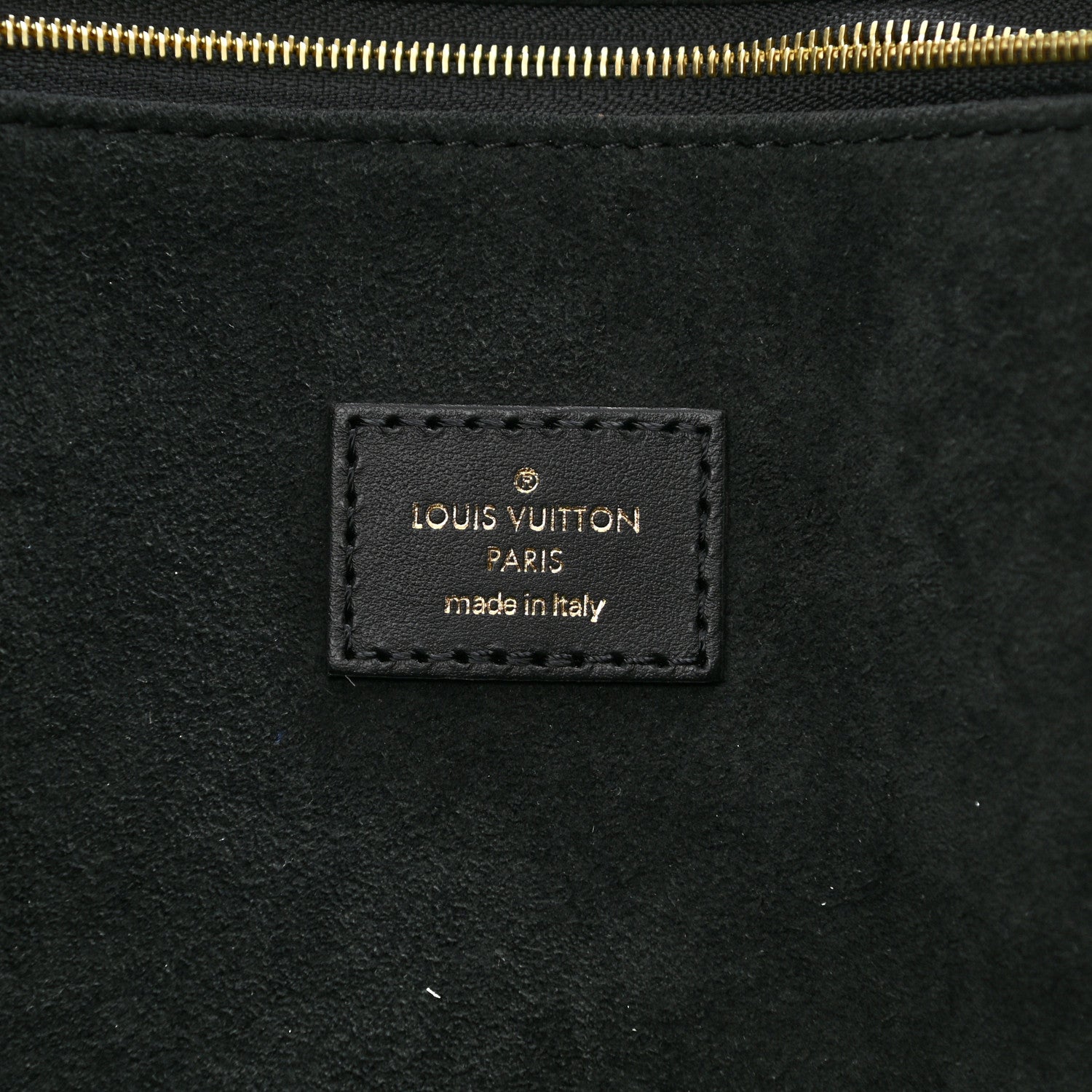 Louis Vuitton Raffia Saint Jacques Tote Black 7 of 10