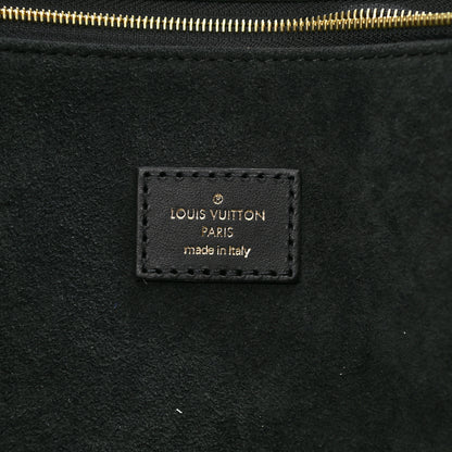 Louis Vuitton Raffia Saint Jacques Tote Black 7 of 10