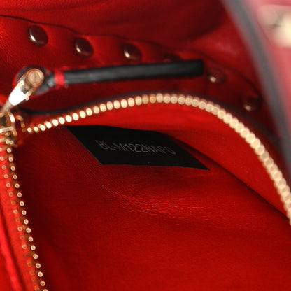 Valentino Garavani Nappa Medium Rockstud Spike Shoulder Bag Rosso Valentino 7 of 18