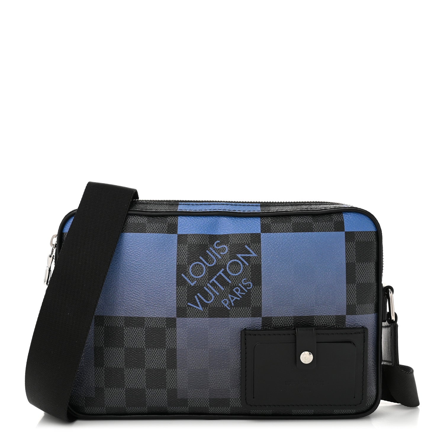Louis Vuitton Giant Damier Graphite Alpha Messenger Bag Navy 1 of 9