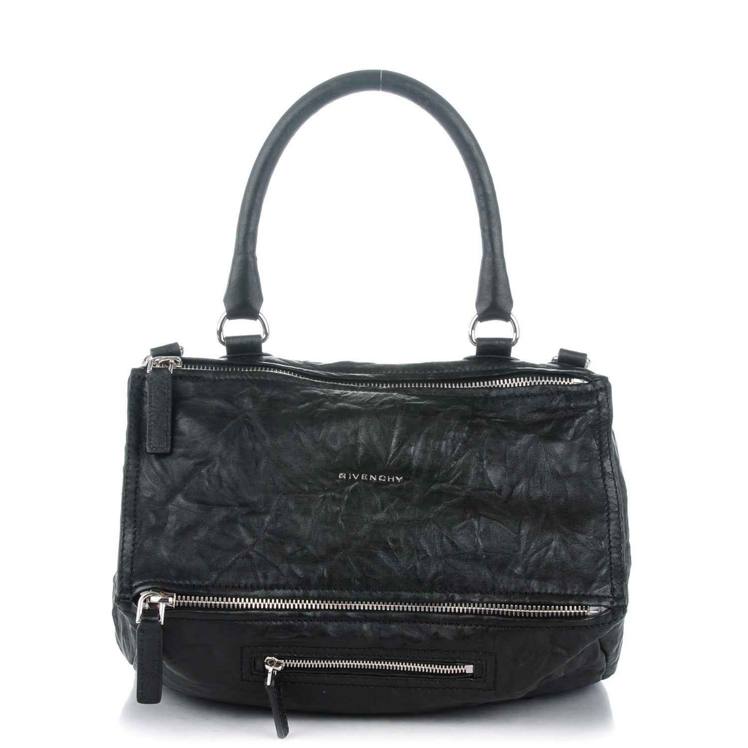 Givenchy Tumbled Sheepskin Medium Pandora Bag Black 1 of 8