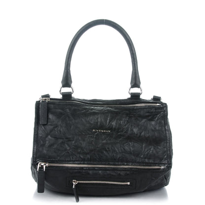 Givenchy Tumbled Sheepskin Medium Pandora Bag Black 1 of 8